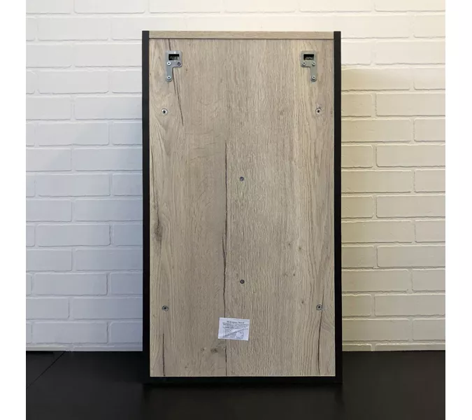 COMFORTY. Зеркало-шкаф "Вена-45/55/70" дуб дымчатый, Выбрать размер: 45, изображение 5