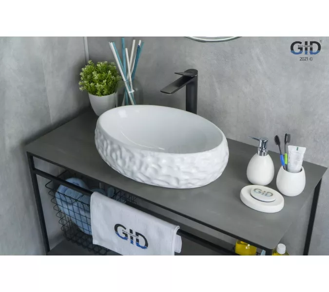 Накладная раковина для ванной Gid 9030wf