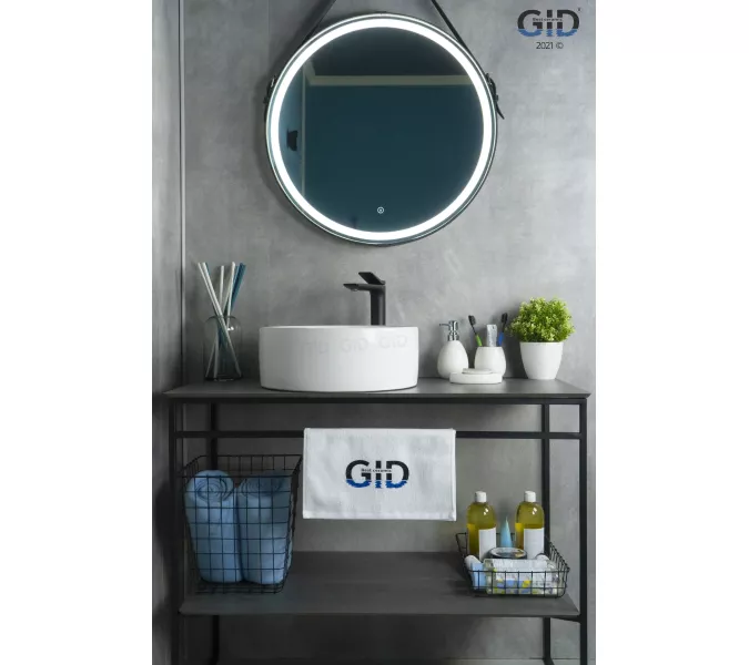 Накладная белая раковина для ванной Gid N9011, Выбрать цвет: Белый, изображение 3