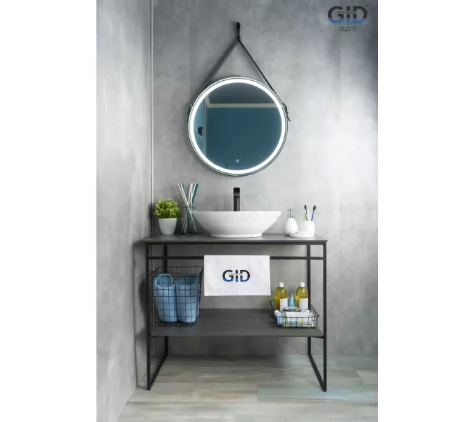 Накладная белая раковина для ванной Gid N9021, изображение 2