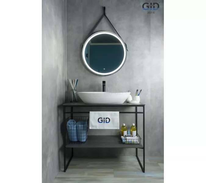 Накладная белая раковина для ванной Gid N9062, изображение 3