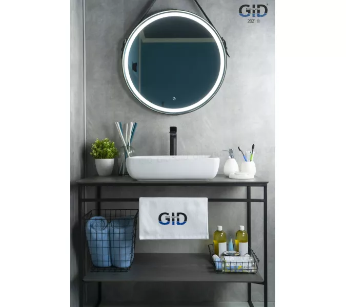 Накладная белая раковина для ванной Gid N9132, изображение 2