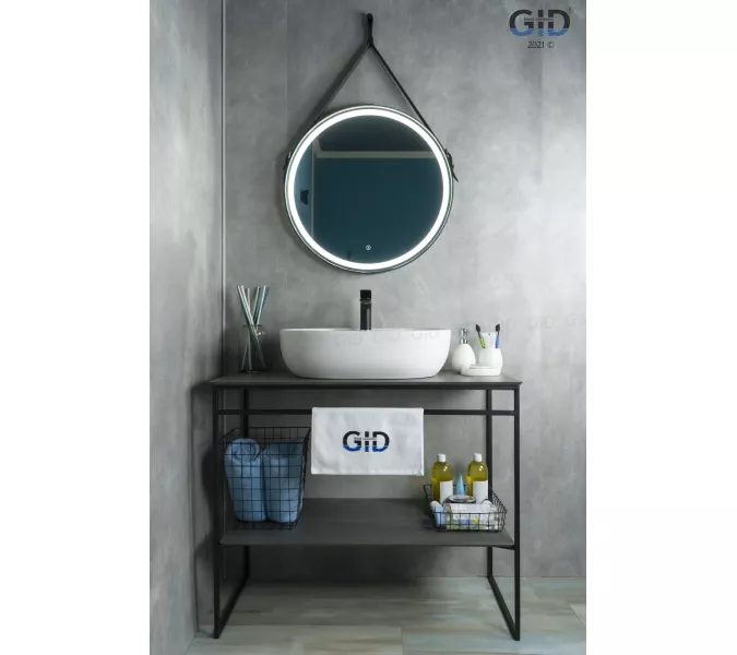 Накладная белая раковина для ванной Gid N9163, изображение 3