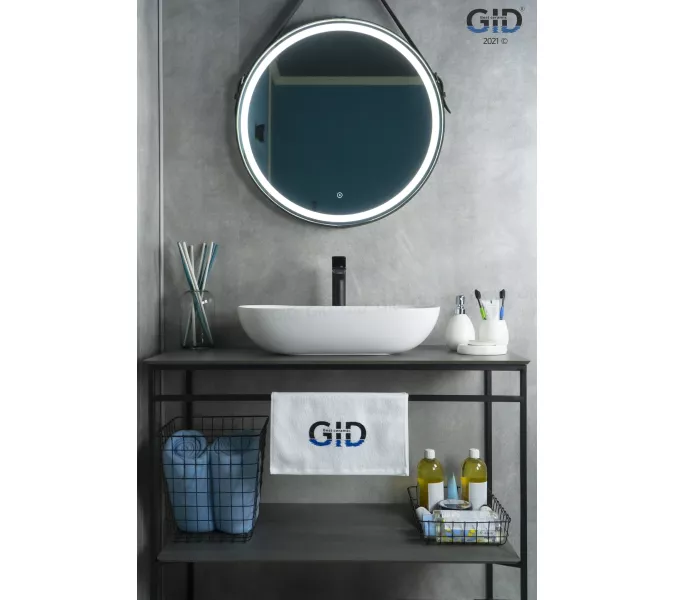 Накладная белая раковина для ванной Gid N9234, изображение 3