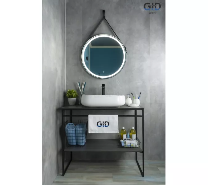 Накладная белая раковина для ванной Gid N9243, изображение 3