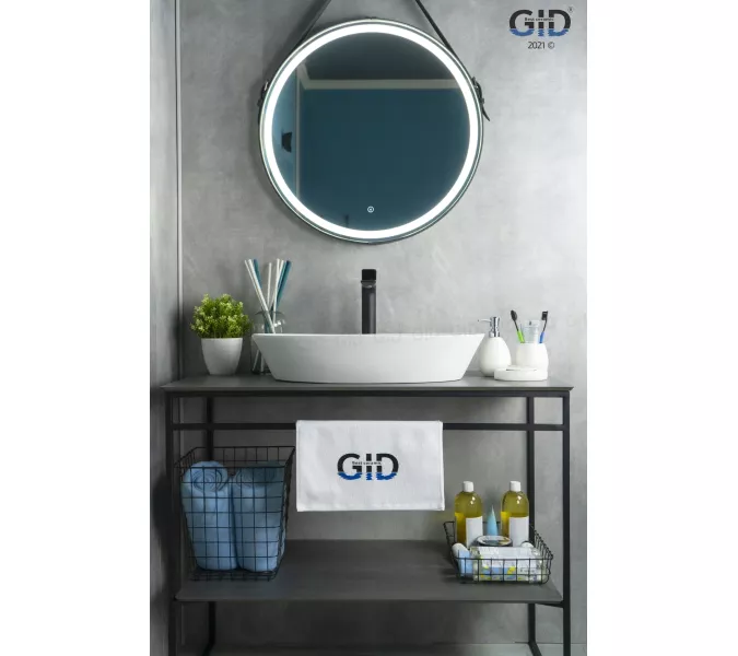 Накладная белая раковина для ванной Gid N9397, изображение 3