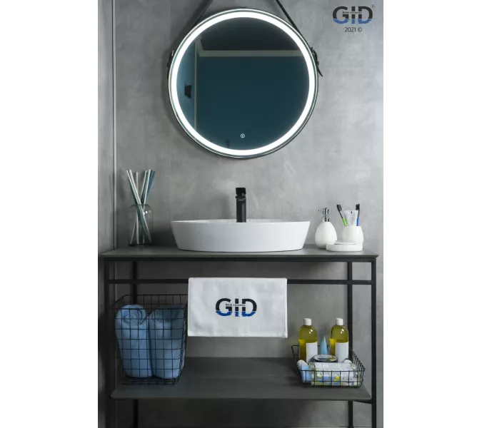 Накладная белая раковина для ванной Gid N9436, изображение 3