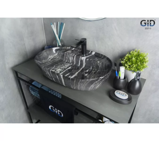 Накладная раковина для ванной Gid Bs1346, изображение 2