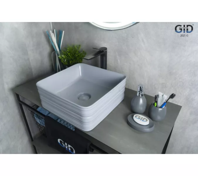 Накладная раковина для ванной Gid Gm965, изображение 3