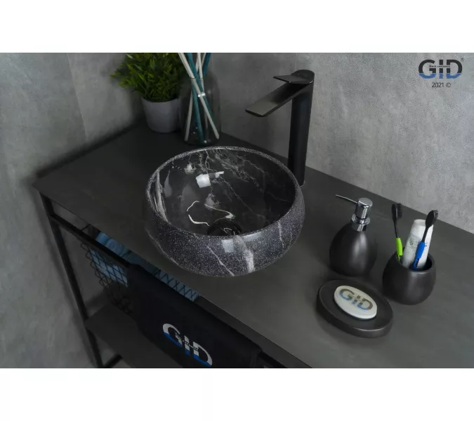 Накладная раковина для ванной под камень Gid Mnc480, изображение 2