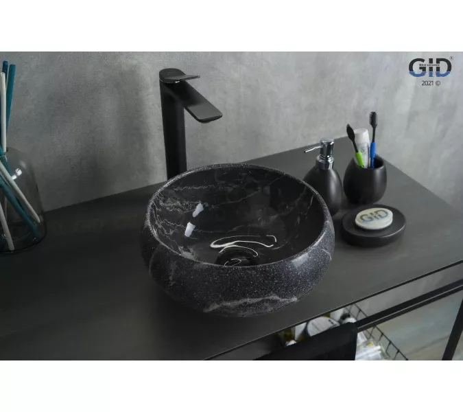 Накладная раковина для ванной под камень Gid Mnc480