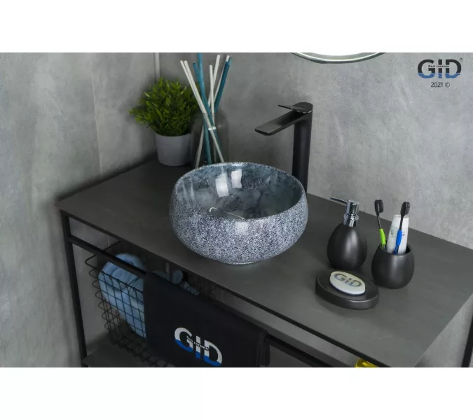 Накладная раковина для ванной под камень Gid Mnc481, изображение 2