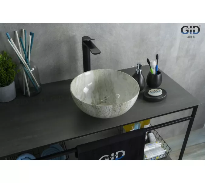 Накладная раковина для ванной под камень Gid Mnc487