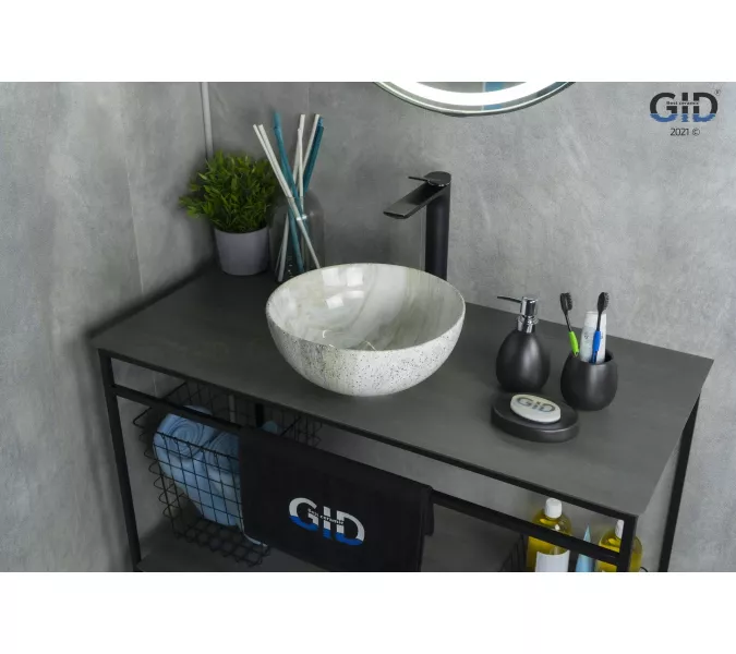 Накладная раковина для ванной под камень Gid Mnc487, изображение 3