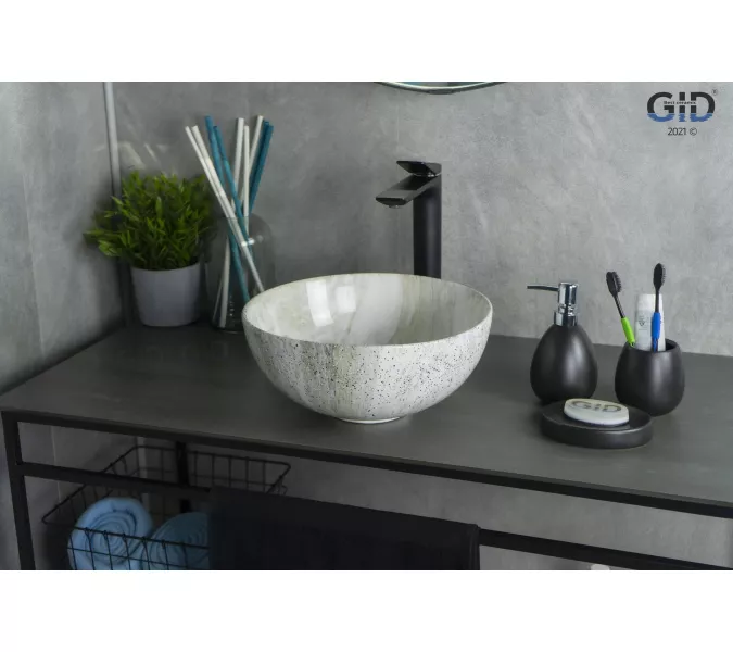Накладная раковина для ванной под камень Gid Mnc487, изображение 2