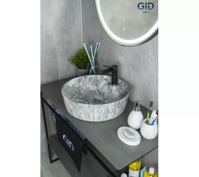 Накладная раковина для ванной под камень Gid Mnc533, изображение 3