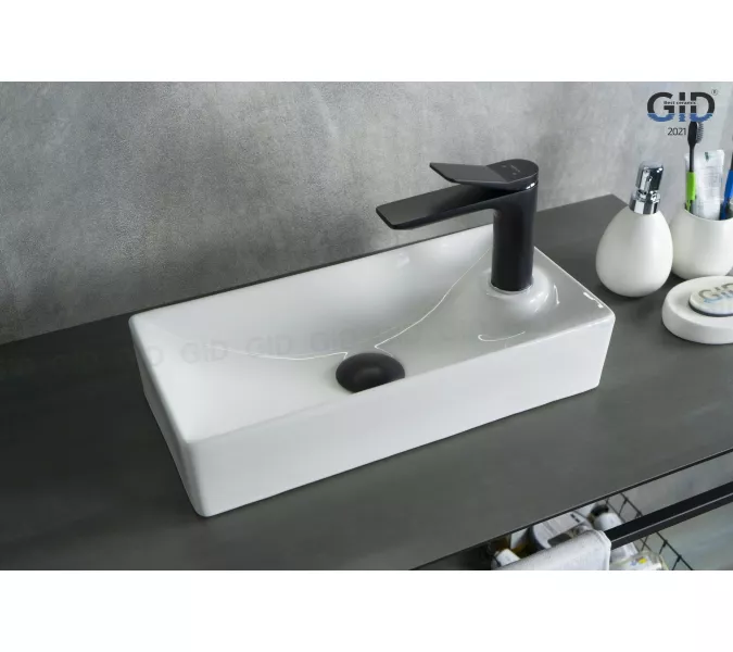 Подвесная белая раковина для ванной Gid N9260