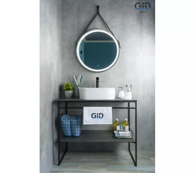 Накладная белая раковина для ванной Gid N9266, изображение 4