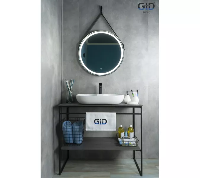 Накладная белая раковина для ванной Gid N9446b, изображение 2