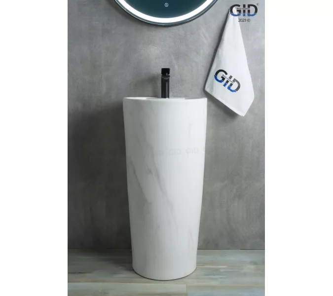 Напольная раковина для ванной Gid Nb131ws, Выбрать цвет: Под камень матовый, изображение 2