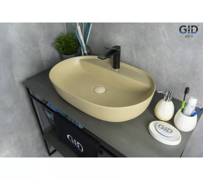 Накладная раковина для ванной Gid Sr1346, изображение 2