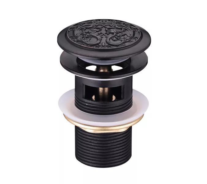 Донный клапан Lemark JASMINE LM6680ORB клик-клак, Выбрать цвет: Черная бронза