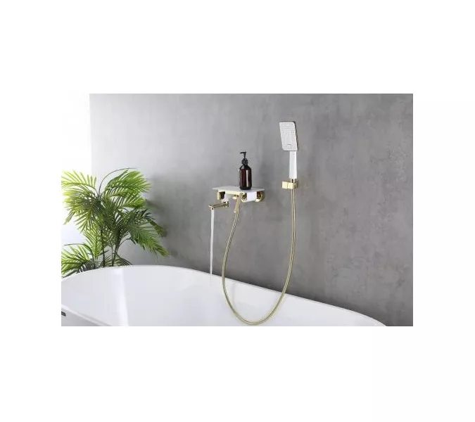 Смеситель Lemark Mista LM6414WG для ванны, изображение 2