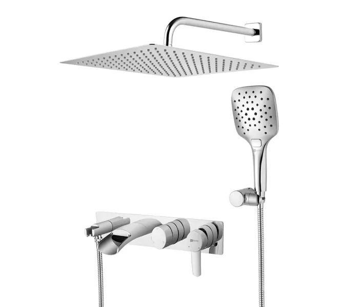 Смеситель Lemark Atlantiss LM3225C для ванны и душа, встраиваемый