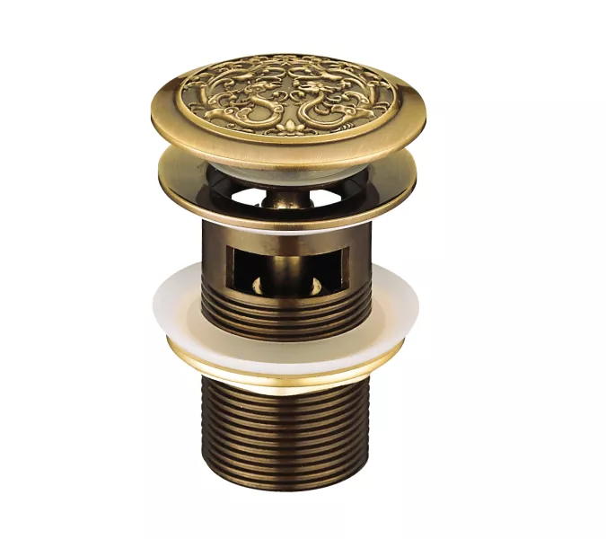 Донный клапан Lemark JASMINE LM6680B клик-клак, Выбрать цвет: Бронза