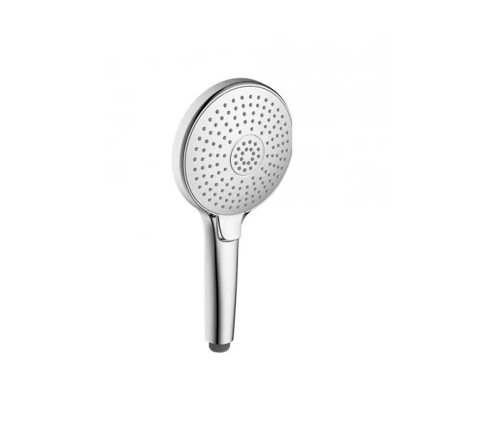 Лейка душевая Lemark  круглая 3-функциональная 124х257 мм хром