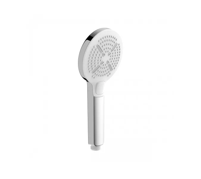 Лейка душевая Lemark  круглая 3-функциональная 110х244 мм хром