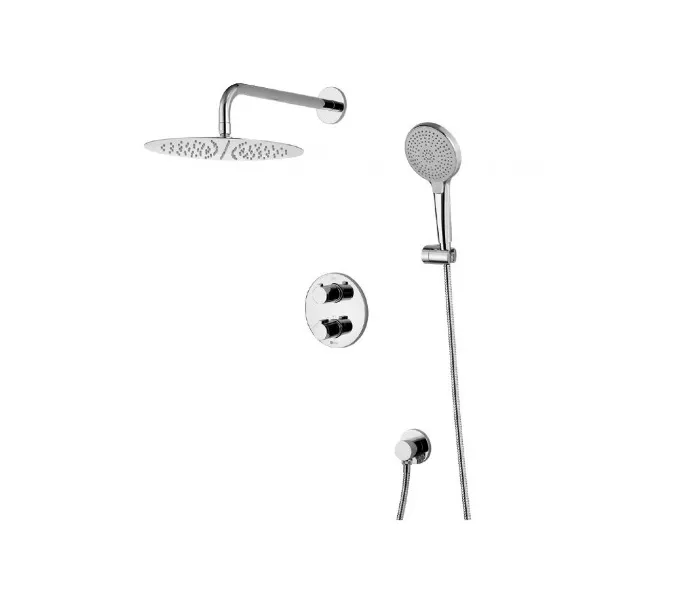 Смеситель Lemark Yeti LM7829C термостатический для душа, встраиваемый