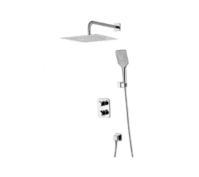 Смеситель Lemark Yeti LM7849C термостатический для душа, встраиваемый