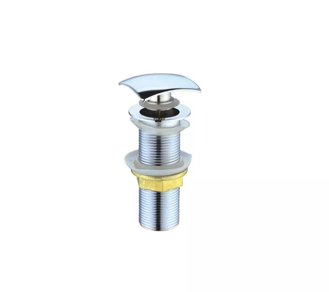 Донный клапан для раковины CeramaLux RD006 хром без перелива