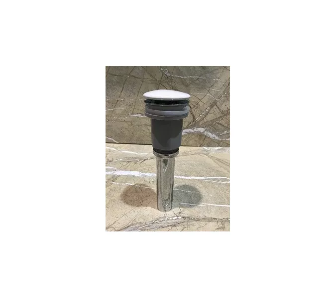 Донный клапан для раковины CeramaLux RD020 белый керамический универсальный, изображение 3