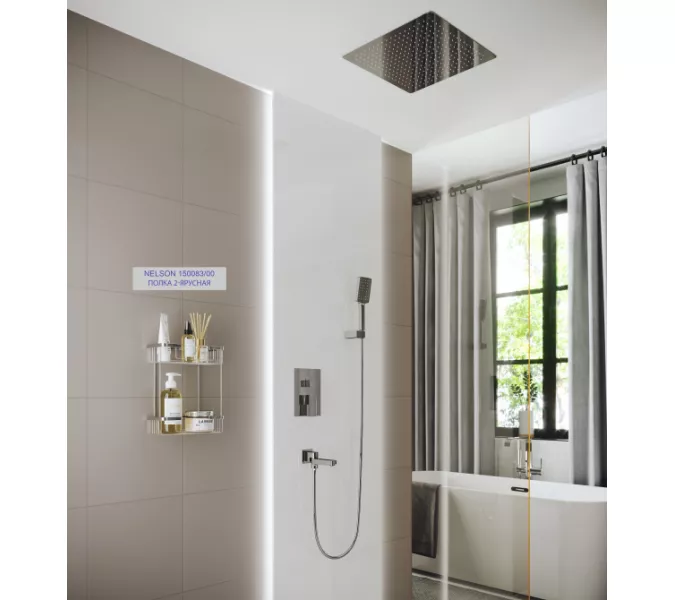 Душевая система встроенная Timo Selene SX-2039, Выбрать цвет: Хром, изображение 2