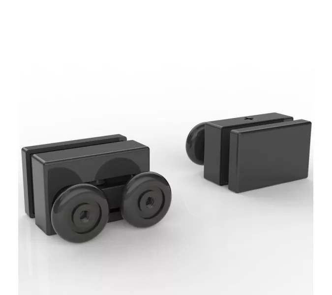 Душевой угол Black & White S872, Выбрать размер: 90x90, изображение 4