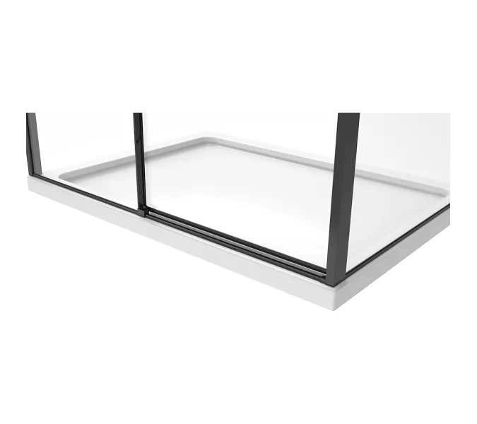 Душевой угол Black & White S898, Выбрать размер: 80x120, изображение 3