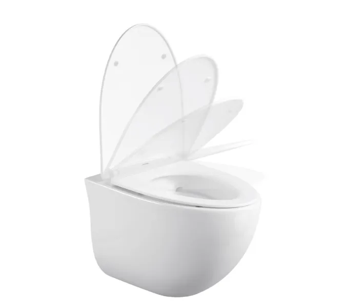 Унитаз керамический Black&White W751, изображение 7