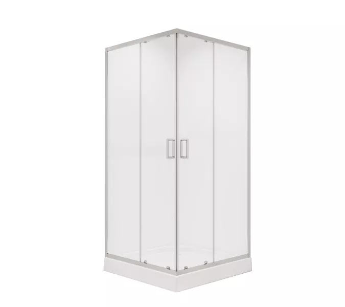 Душ. ограждение NG-6608-08/6609-08 квадрат, двери раздвижные, без поддона, Выбрать размер: 90x90, изображение 2