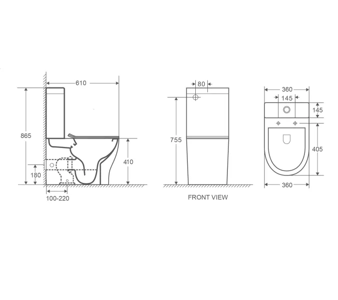 Унитаз компакт WeltWasser SK ANGERBACH 001 белый глянец, Выбрать цвет: Белый глянец, изображение 2