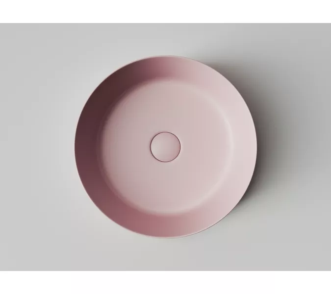Умывальник чаша накладная круглая Ceramica Nova Element CN6022, Выбрать цвет: Розовый матовый