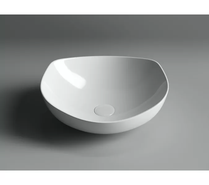 Умывальник чаша накладная овальная Element 420*385*145мм CN5017