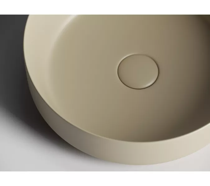 Умывальник чаша накладная круглая Ceramica Nova Element CN6022, Выбрать цвет: Капучино матовый, изображение 3