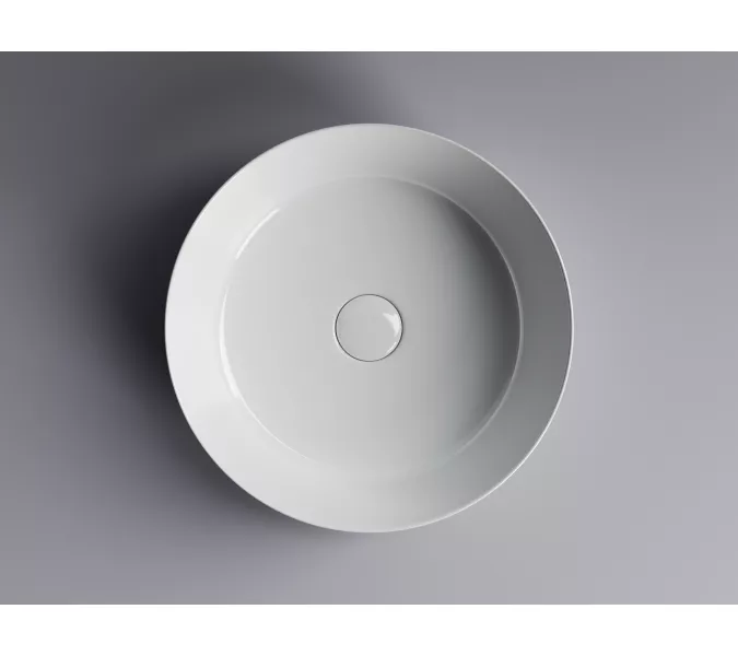 Умывальник чаша накладная круглая Ceramica Nova Element CN6022, Выбрать цвет: Белый