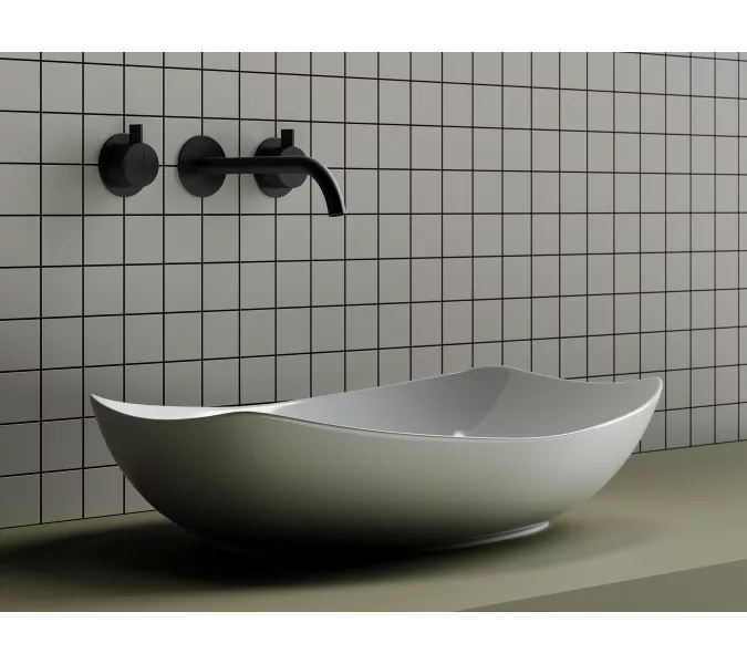 Умывальник чаша накладная овальная Element 560*400*155мм CN5016