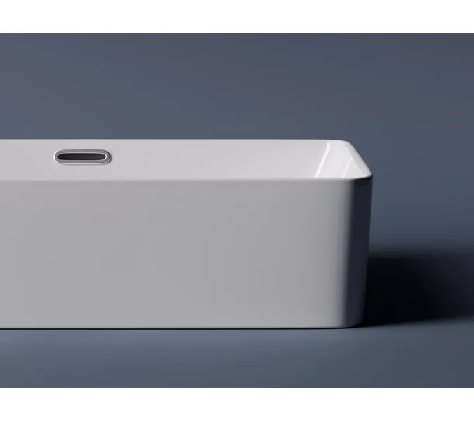 Умывальник накладной Ceramica Nova Element CN5025  со сливом переливом, изображение 4