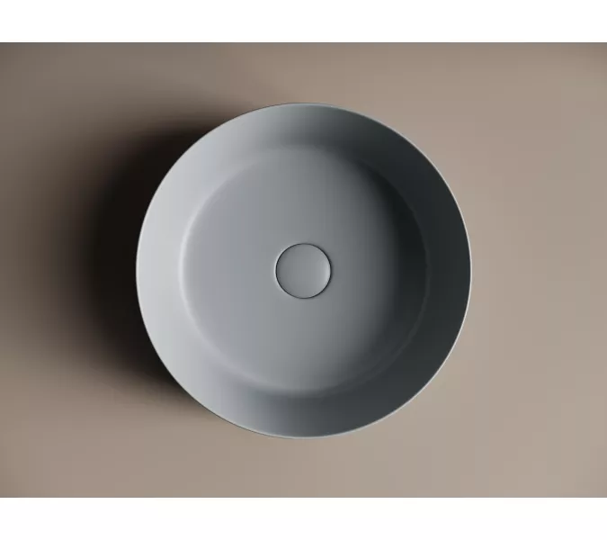 Умывальник чаша накладная круглая Ceramica Nova Element CN6022, Выбрать цвет: Антрацит матовый, изображение 5