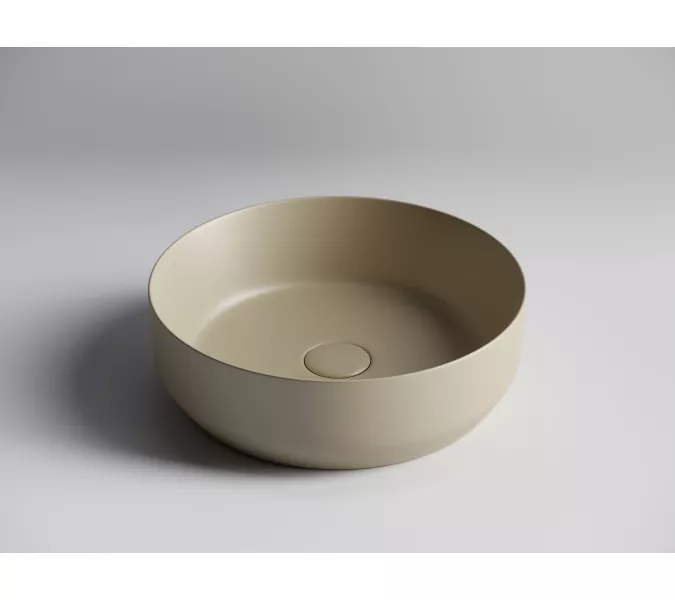 Умывальник чаша накладная круглая Ceramica Nova Element CN6022, Выбрать цвет: Капучино матовый