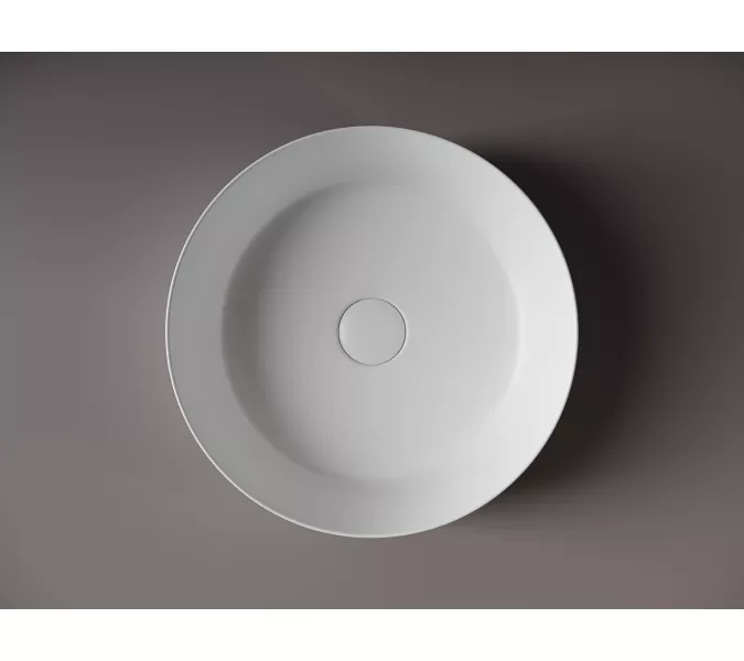 Умывальник чаша накладная круглая Ceramica Nova Element CN6022, Выбрать цвет: Белый матовый